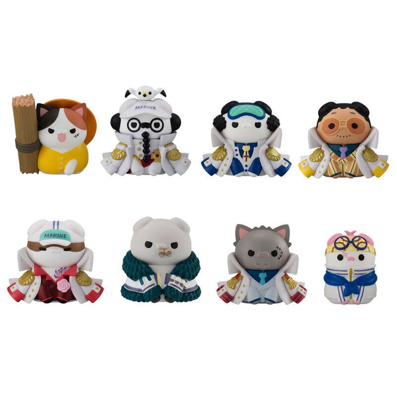 One Piece - Mega Cat Project Nyan Piece Nyan! Ver. Luffy vs Marines Blind Box Figure (Single)