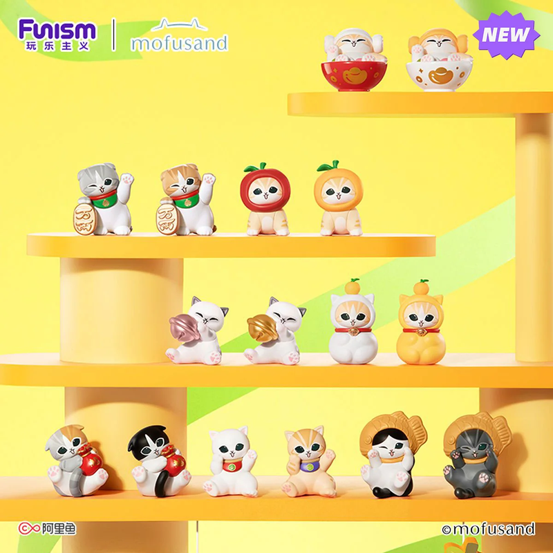 Funism: Mofusand - Fortune Neko Series Blind Box (Single)