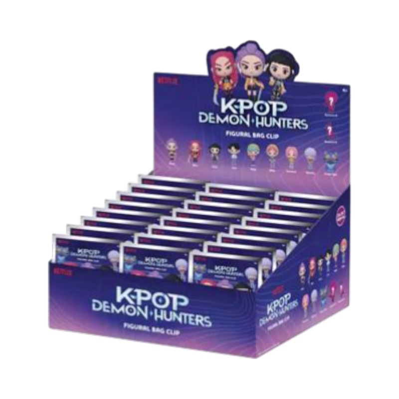 KPop Demon Hunters - 3D PVC Bag Clips S1 Blind Bag (Single)