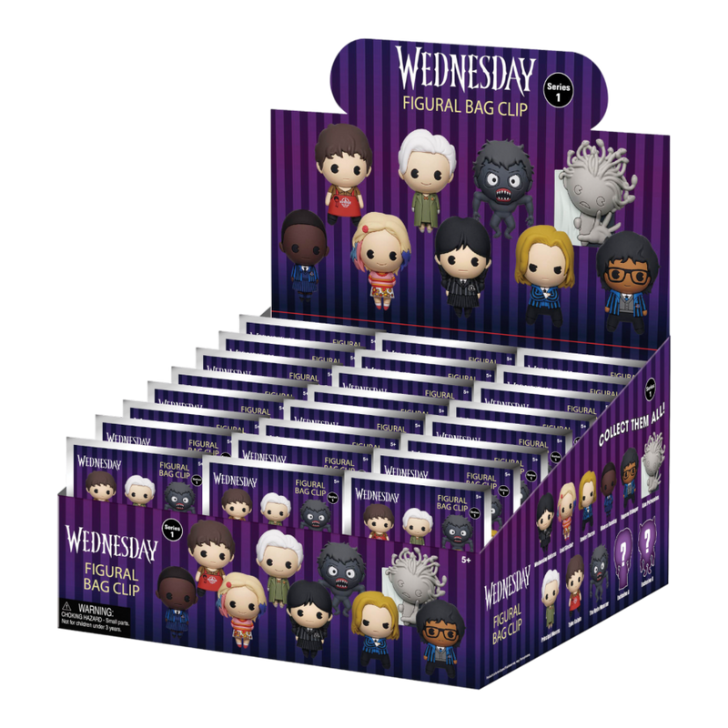Wednesday (TV) - 3D Foam Bag Clip Blind Bag (Single)