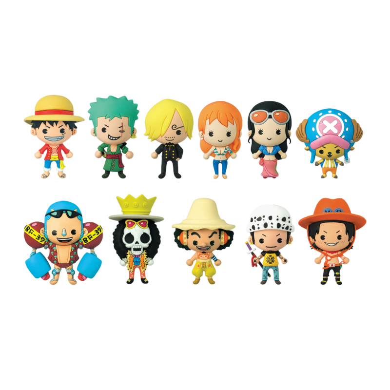 One Piece - 3D PVC Bag Clips Blind Bag  Series 1 (Single)