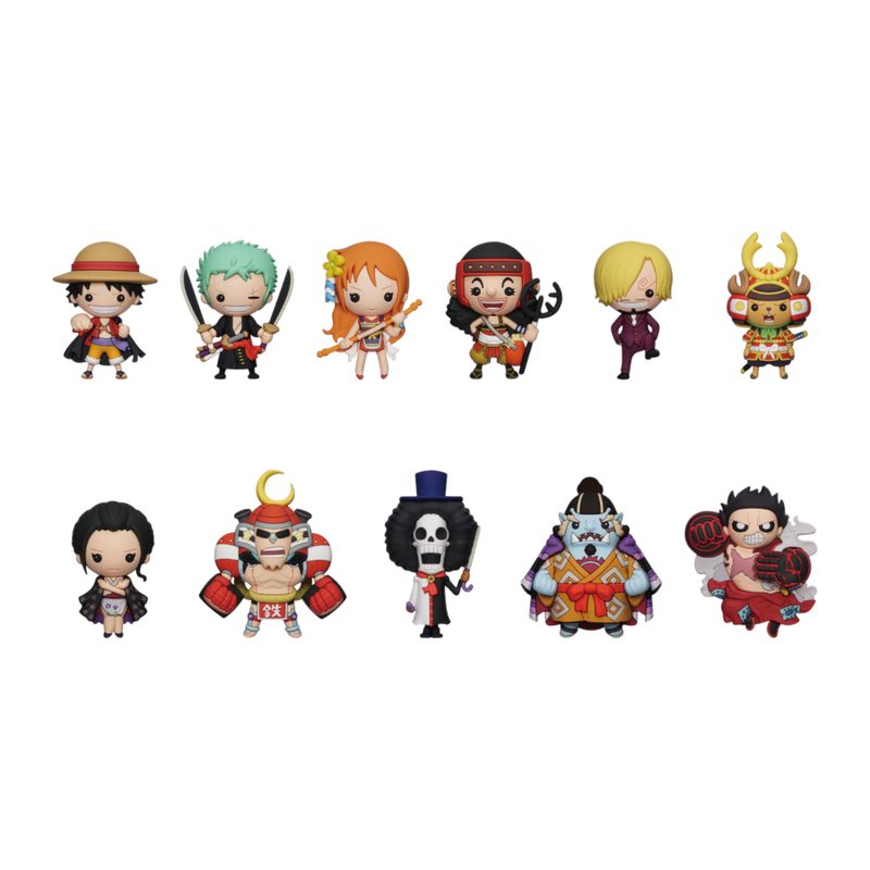One Piece - 3D PVC Bag Clips Blind Bag  Series 2 (Single)