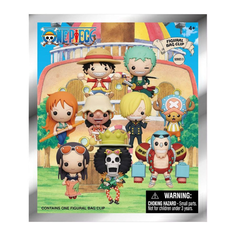 One Piece - 3D Foam Bag Clips Series 3 Blind Bag (Single)