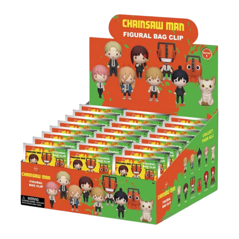 Chainsaw Man - 3D Foam Bag Clips Series 1 Blind Bag (Single)