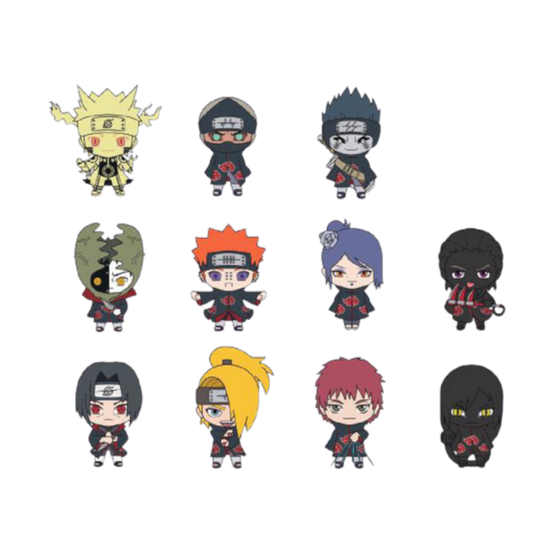 Naruto - 3D PVC Bag Clips S7 Blind Bag (Single)