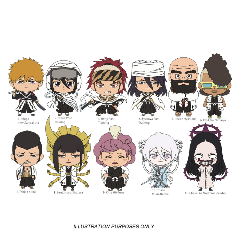 Bleach - 1000 Year Blood War 3D Foam Bag Clip Series 3  (Single)