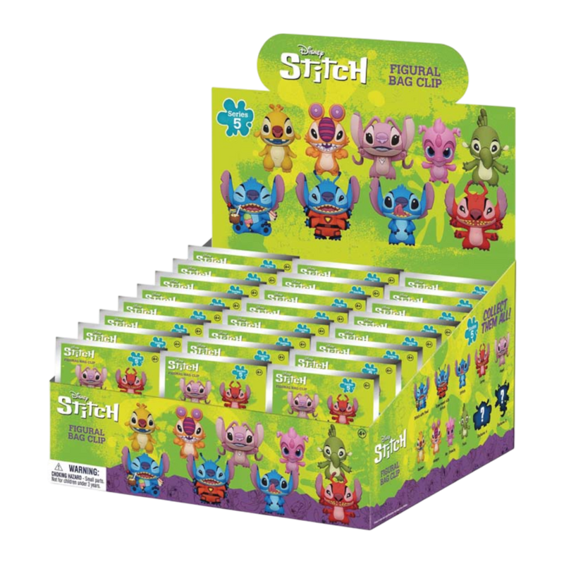 Lilo & Stitch - 3D PVC Bag Clips Blind Bag (Single)