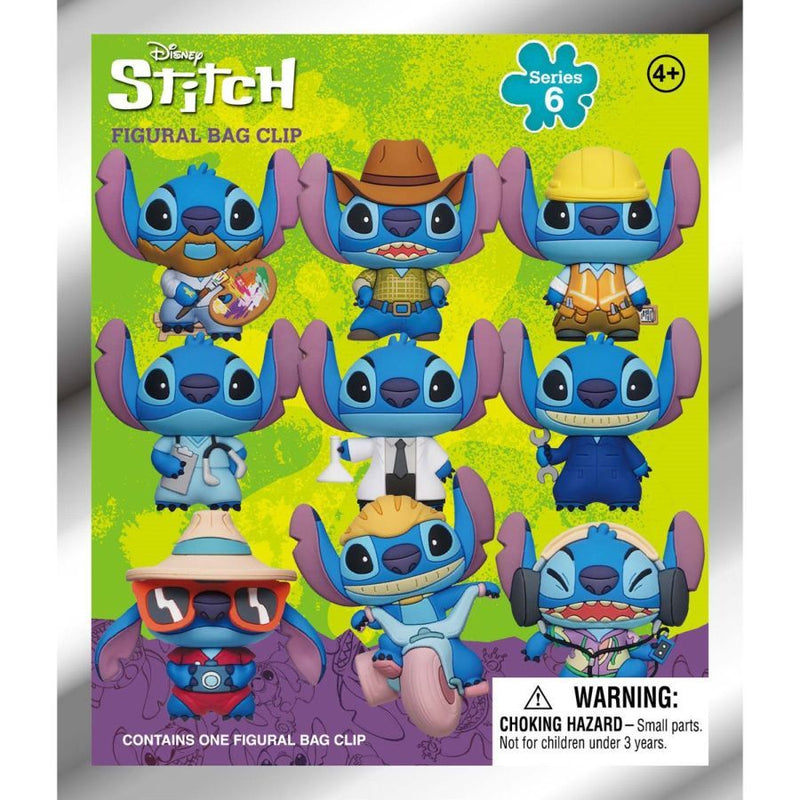 Lilo & Stitch - 3D Foam Bag Clips (Series 6) Blind Bag (Single)