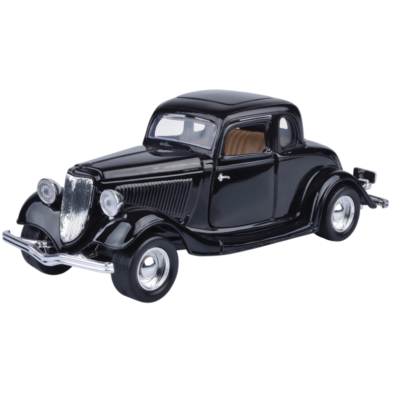Timeless Legends - 1:24 Scale 1934 Ford Coupe (Hardtop) [Black]