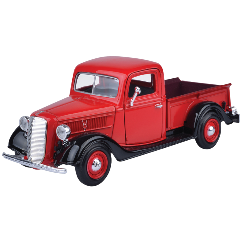 Timeless Legends - 1:24 Scale 1937 Ford Pickup [Red]