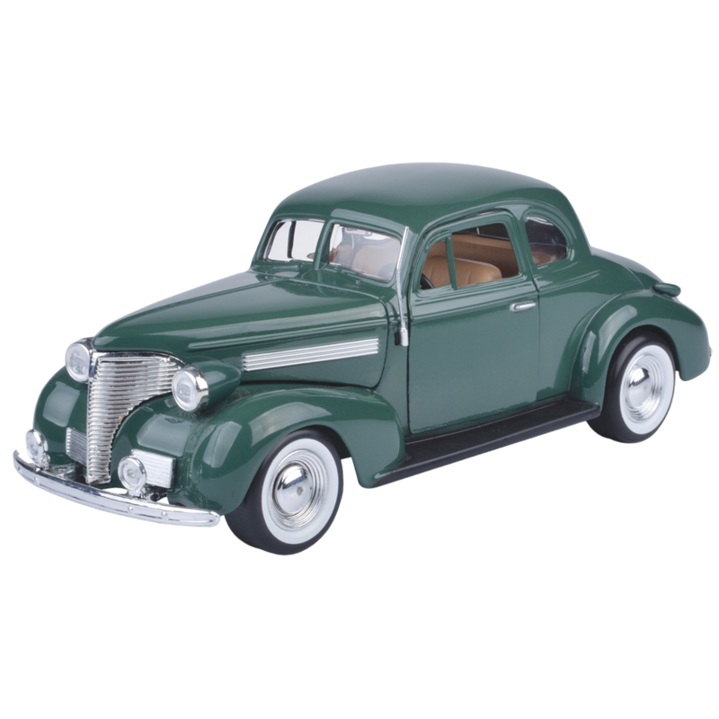 Timeless Legends - 1:24 Scale 1939 Chevrolet Coupe [Green]