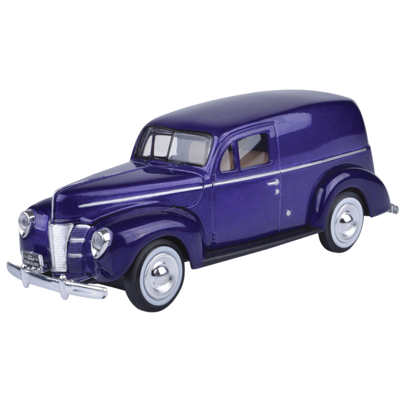 Timeless Legends - 1:24 Scale 1940 Ford Sedan Delivery [Purple]