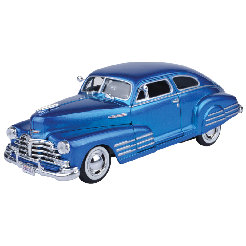 Timeless Legends - 1:24 Scale 1948 Chevy Aerosedan Fleetline [Blue]