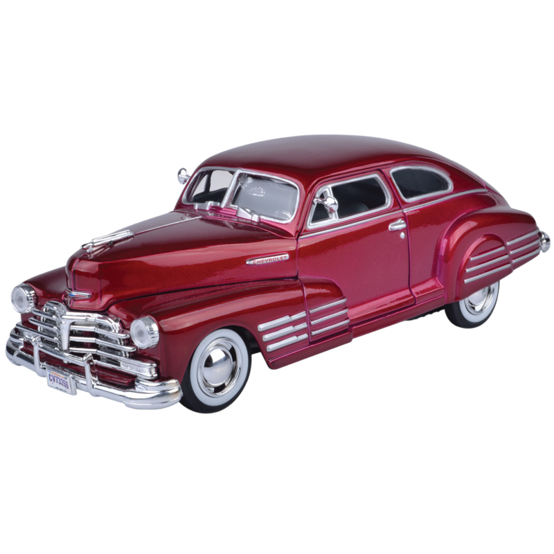Timeless Legends - 1:24 Scale 1948 Chevy Aerosedan Fleetline [Red]