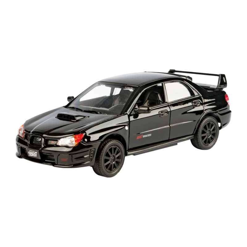 Timeless Legends - 1:24 Subaru Impreza WRX STI (Black) Die-Cast Vehicle
