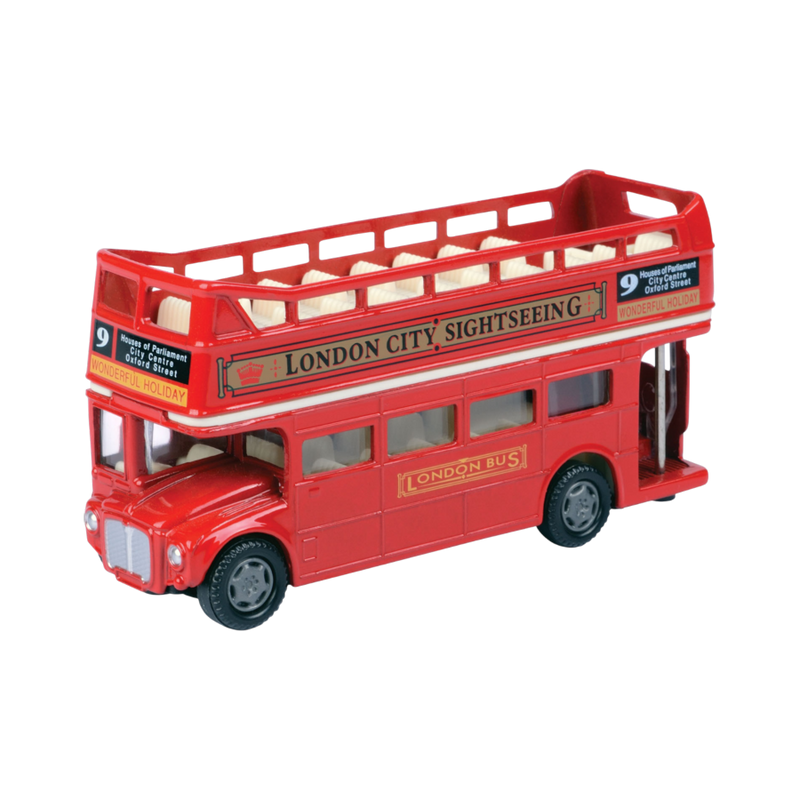 Metro Town - 4.5 Inch London Open Top Bus Die-Cast Vehicle