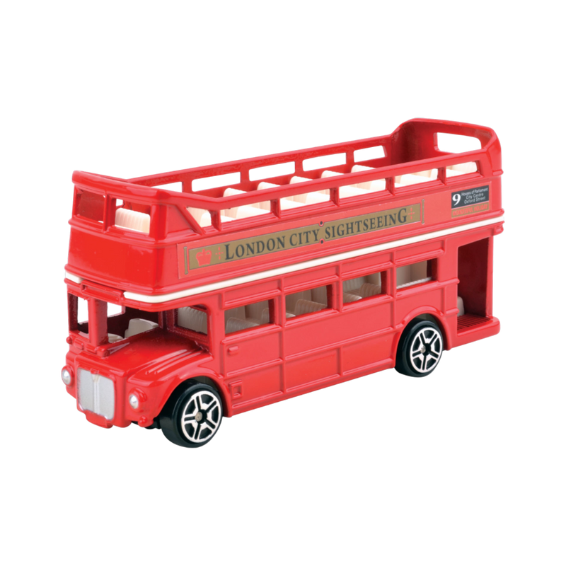 Metro Town - 3.5 Inch London Open Top Bus Die-Cast Vehicle