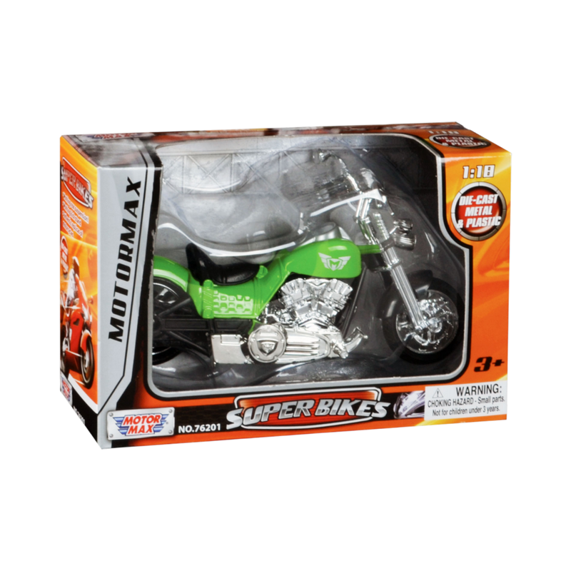 Super Bikes - 1:18 Motorcycle Die-Cast Vehicle