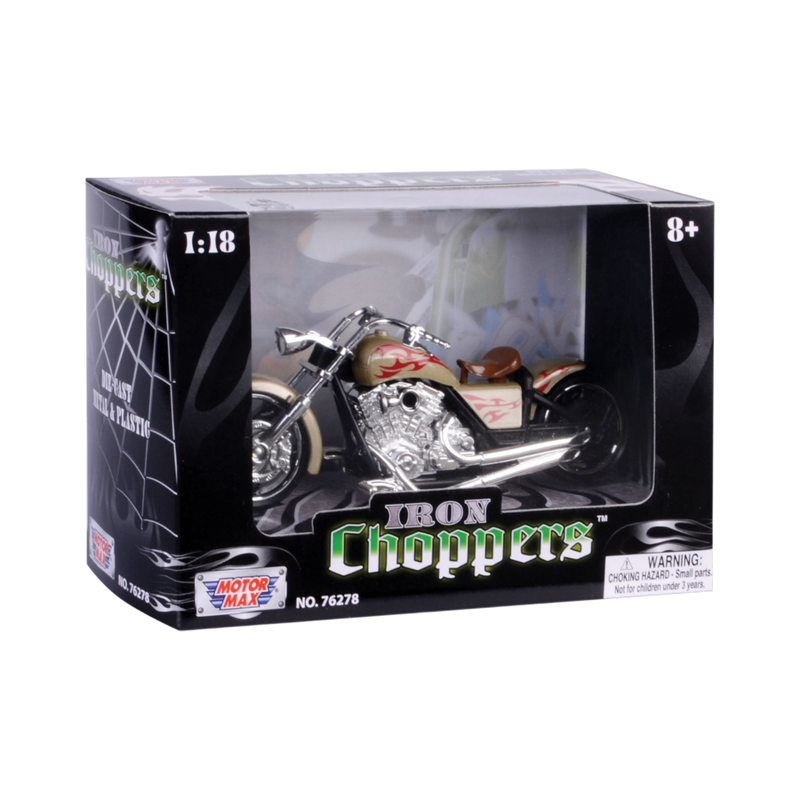 Super Bikes - 1:18 Iron Choppers Die-Cast Vehicle