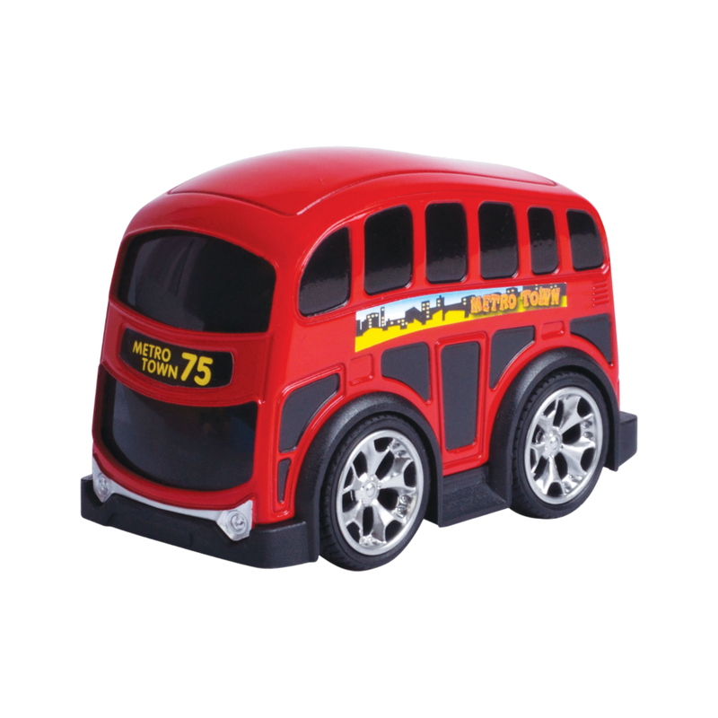 Metro Town - Pull Back Bus Die-Cast & Plastic Vehicle