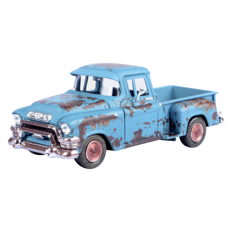 Weathered Treasures - 1/24 1955 GMC Blue Chip Pickup