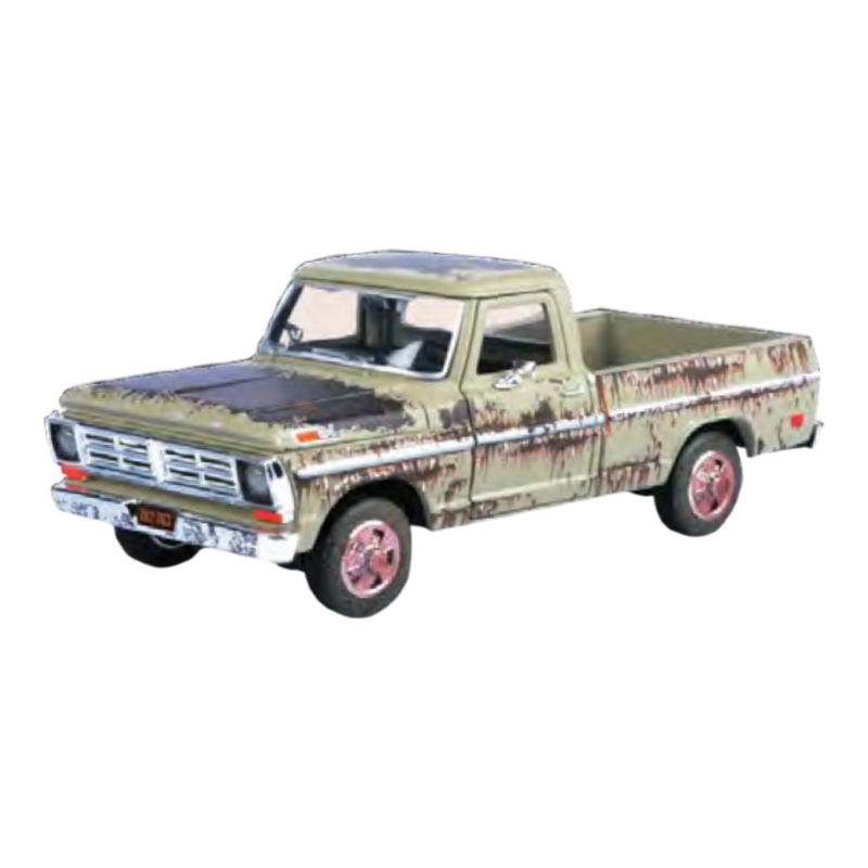Weathered Treasures - 1:24 1972 Ford F100 Die-Cast Vehicle