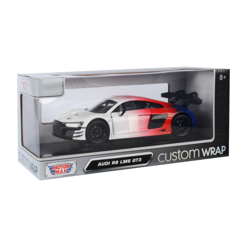 Custom Wrap - 1:24 Audi R8 Lms Gt3 Die-Cast Vehicle