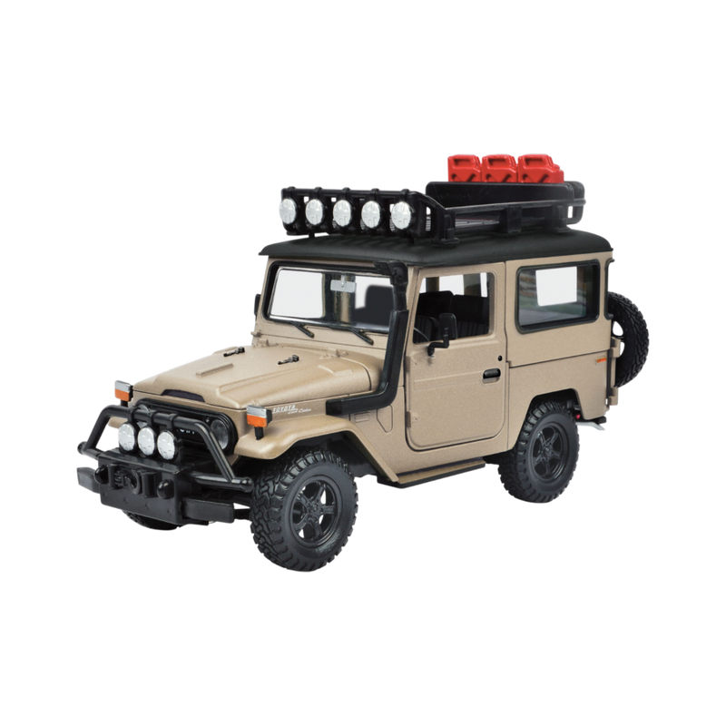 Off Road - 1:24 Toyota FJ Land Cruiser (Beige) Die-Cast Vehicle