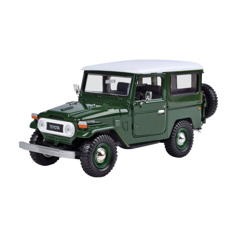 Platinum Collection - 1:24 Toyota FJ40 Hard Top (Green) Die-Cast Vehicle