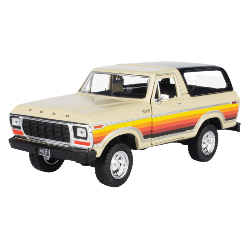 Platinum Collection - 1:24 Scale 1978 Ford Bronco - Free Wheeling Version