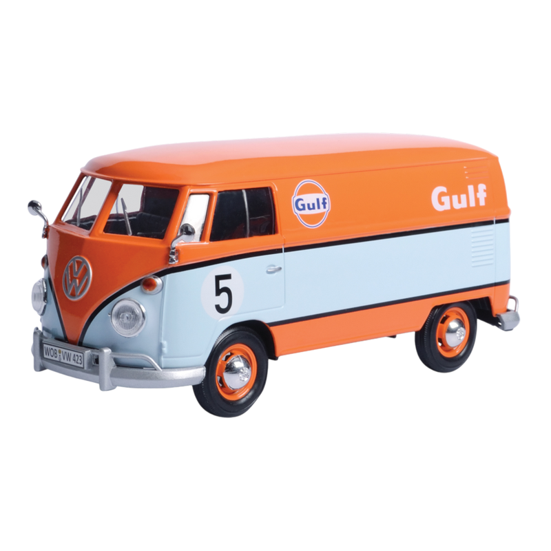 Gulf Collection - 1:24 Scale Volkswagen Type 2 (T1) With Gulf Livery