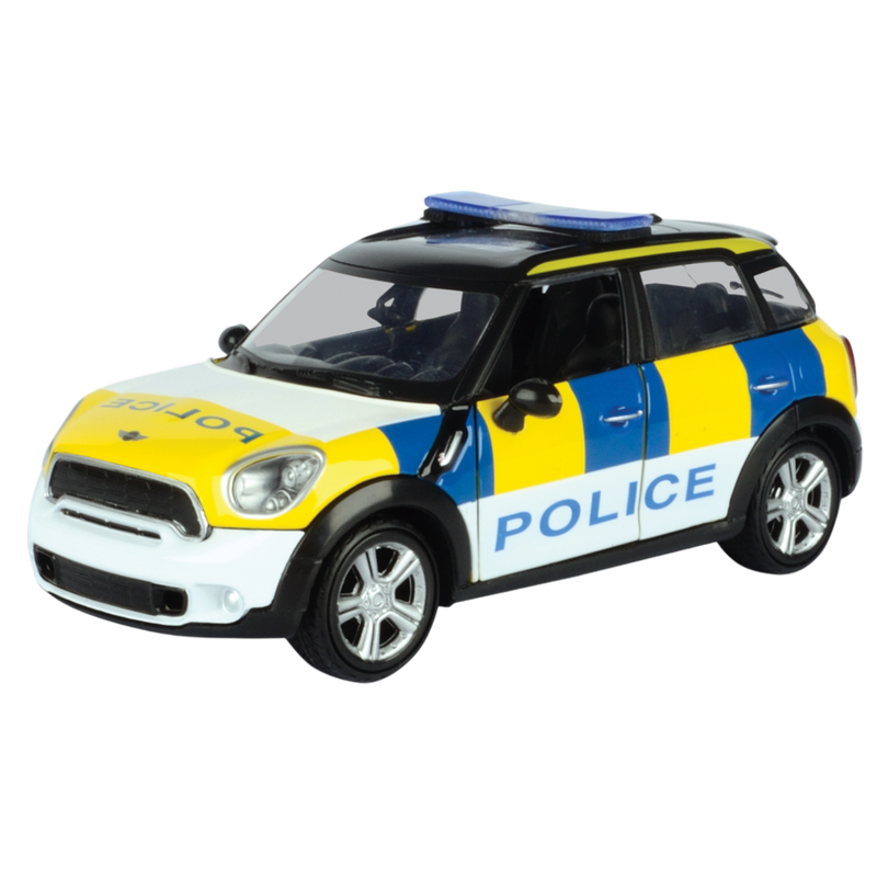 Mini Cooper Collection - 1:24 Scale Mini Cooper S Countryman - Police Car