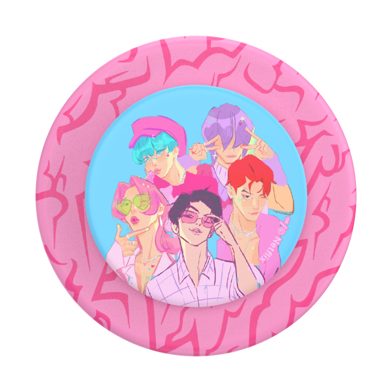 PopSockets - PopGrip MagSafe - K-Pop Demon Hunter - Saja Boys