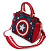 Captain America - Floral Shield Crossbody
