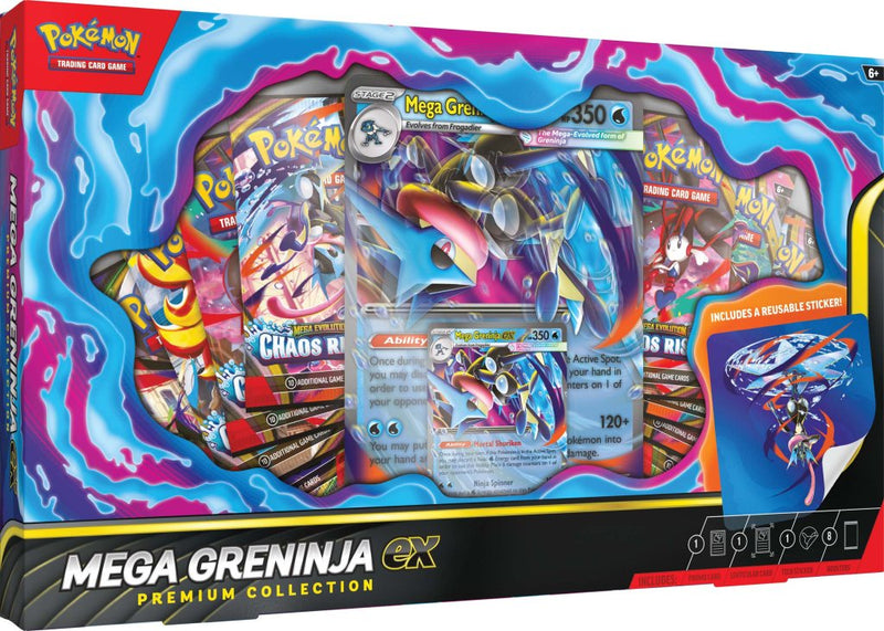 Pokémon TCG:  Mega Greninja ex Premium Collection