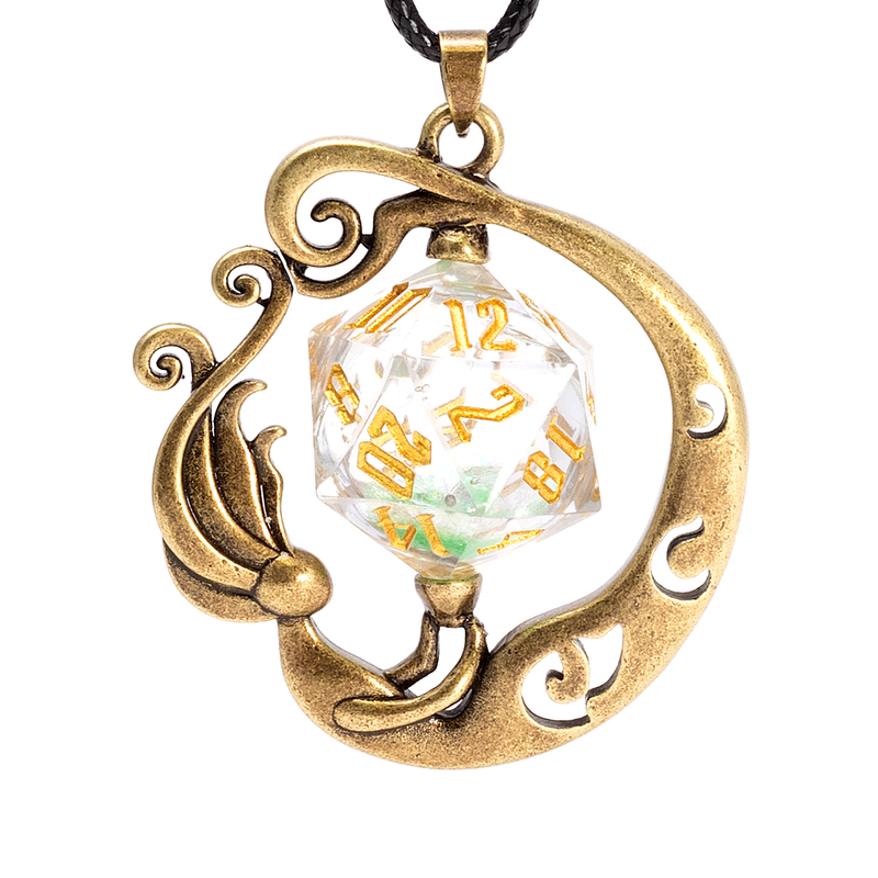 Sirius Dice – D20 – Mermaid Necklace