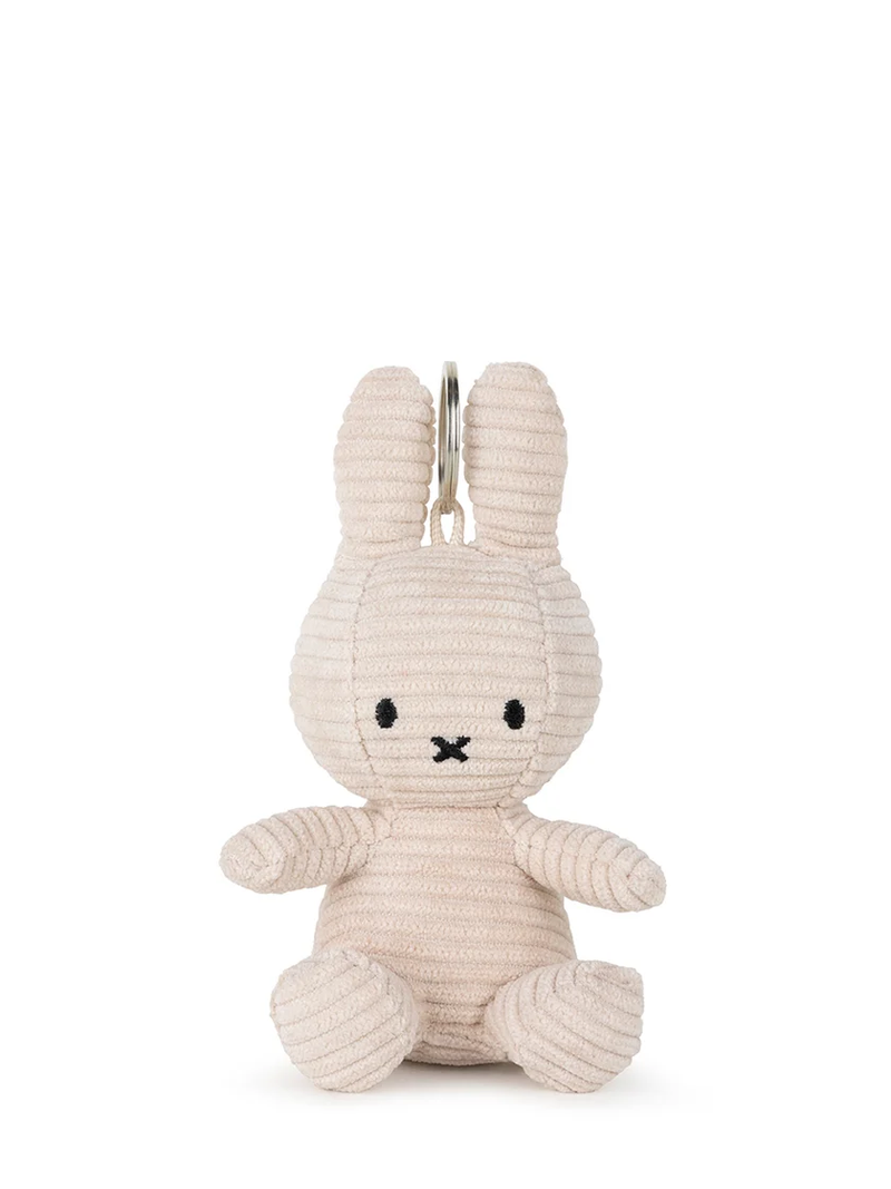 Miffy: Keychain Corduroy  Stone Grey - (10 cm)