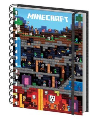 Minecraft - Worldly A5 Notebook