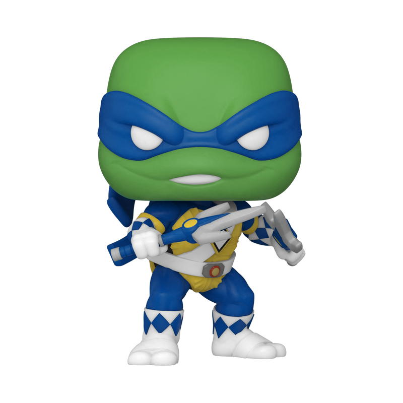 Teenage Mutant Ninja Turtles x Mighty Morphin Power Rangers - Leonardo Pop! Vinyl Figure (SDCC 22 Exclusive)