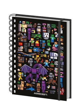 Minecraft - Mobbery A5 Notebook