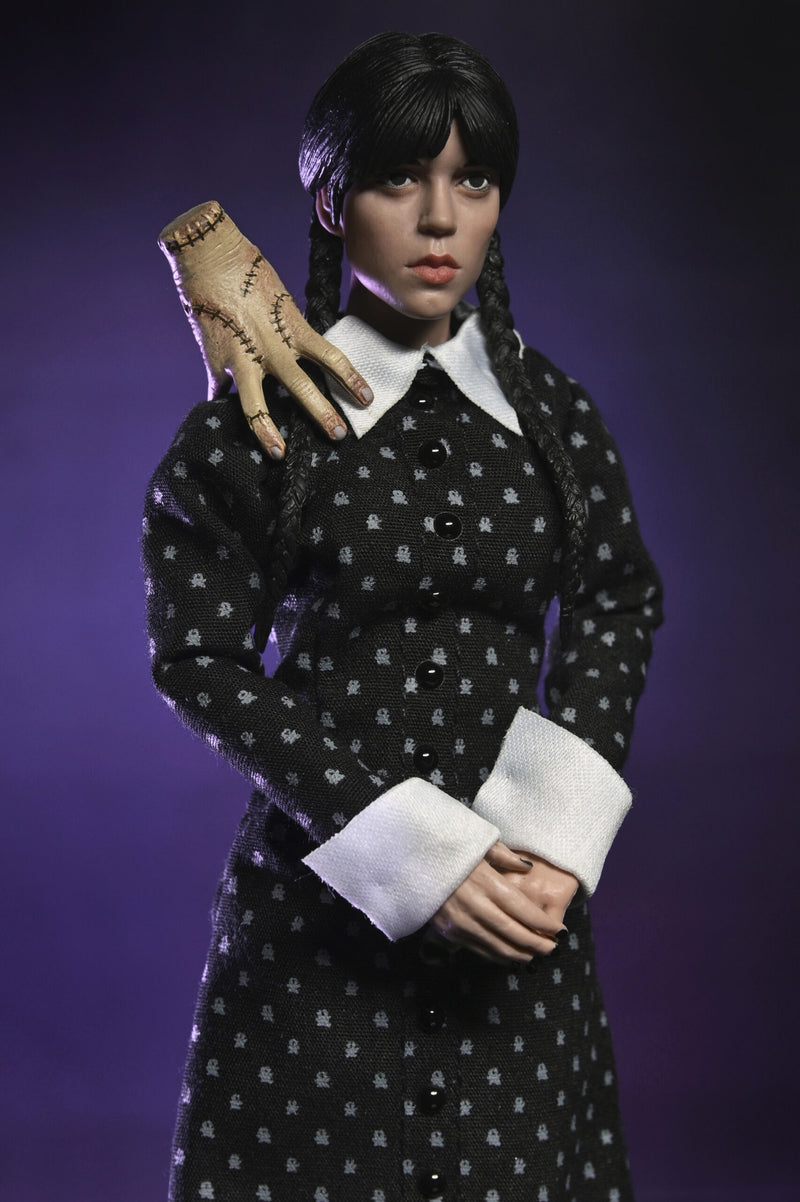 NECA: Wednesday – Wednesday Addams (Classic Dress) 8″ Clothed Action Figure
