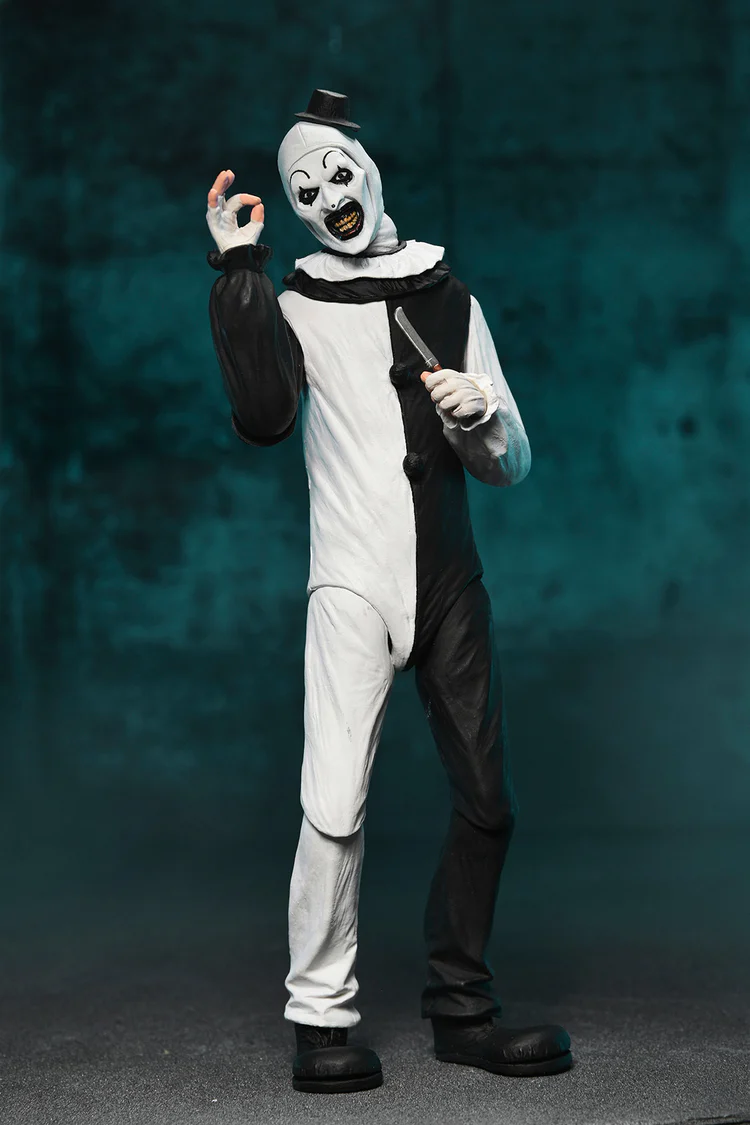 NECA: Terrifier: Ultimate Art the Clown 7″ Scale Action Figure