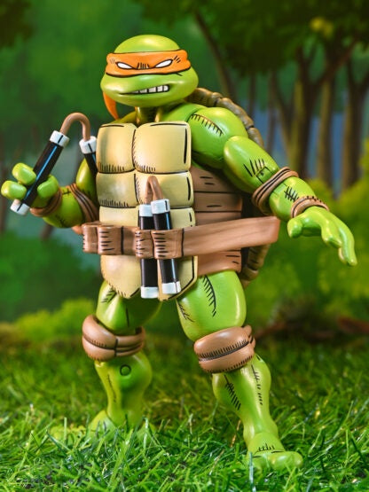 NECA: Tmnt X Usagi Yojimbo – Ultimate Michelangelo 7″ Scale Action Figure