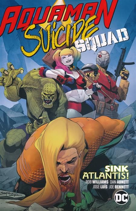 AQUAMAN SUICIDE SQUAD SINK ATLANTIS TP