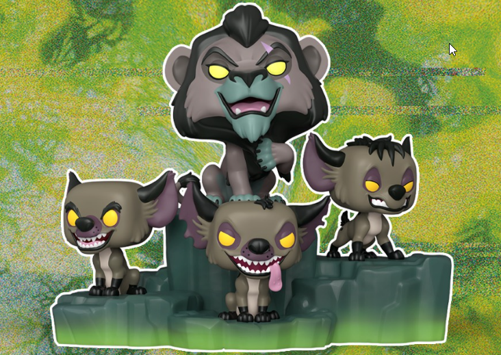 The Lion King (1994) - Scar (US Exclusive) Pop! Deluxe Figure