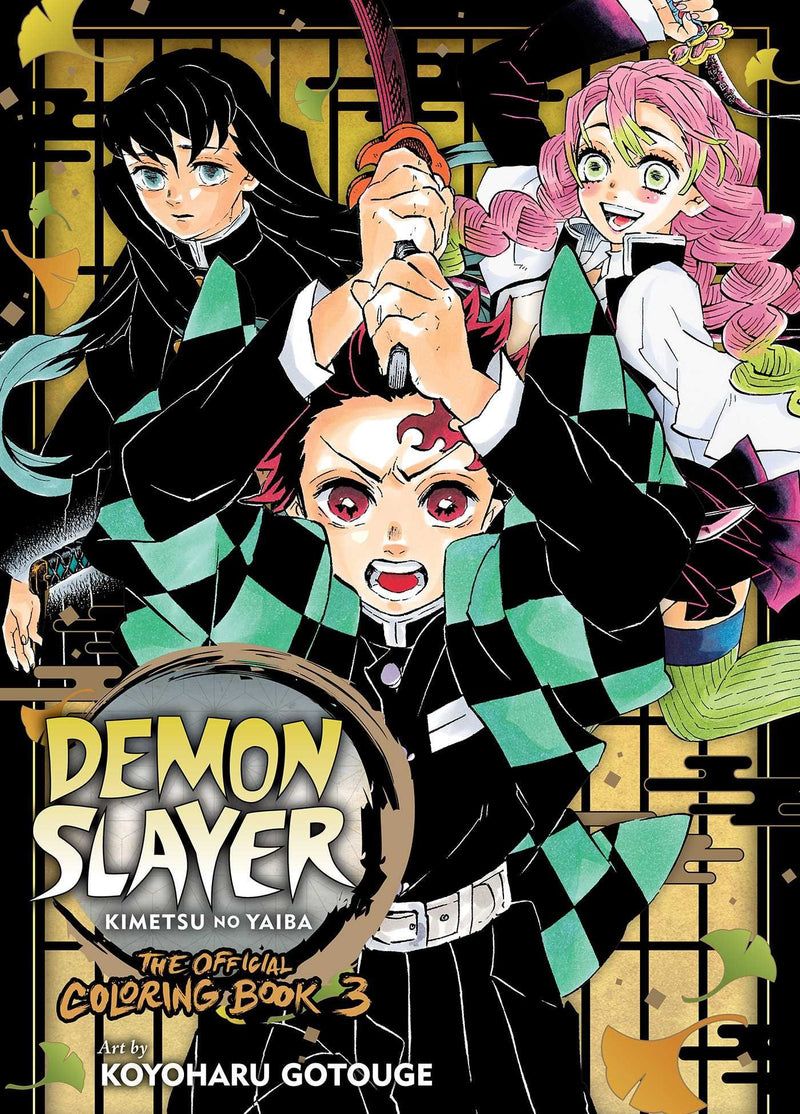 Demon Slayer: Kimetsu no Yaiba - The Official Coloring Book 3