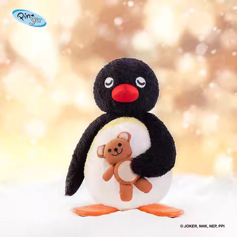 Hangout with Pingu: Pingu with Bear Plush