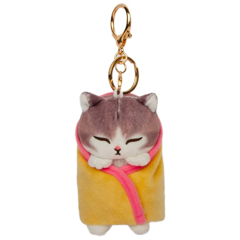 Mofusand: Quilt Series Keychain: Yellow