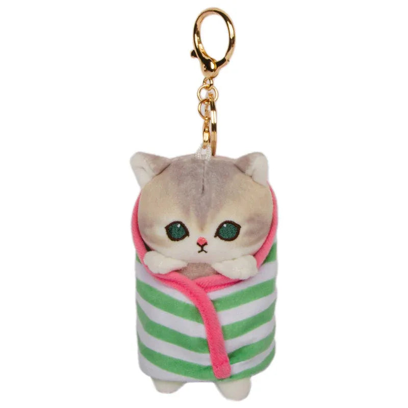 Mofusand: Quilt Series Keychain: Green