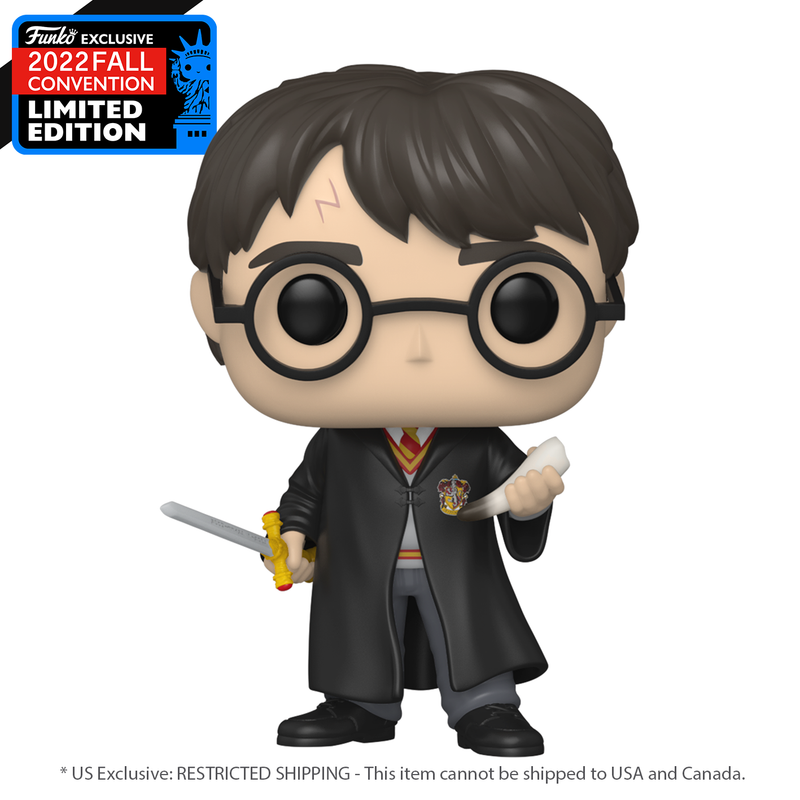 Harry Potter - Harry with Sword & Fang Pop! Vinyl Figure (NYCC 22 Exclusive)